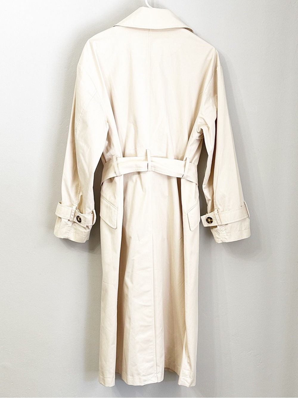 H&M Beige Trench Coat with Belt NWOT - Picture 7 of 12